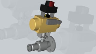 3D individual variant ball valve
